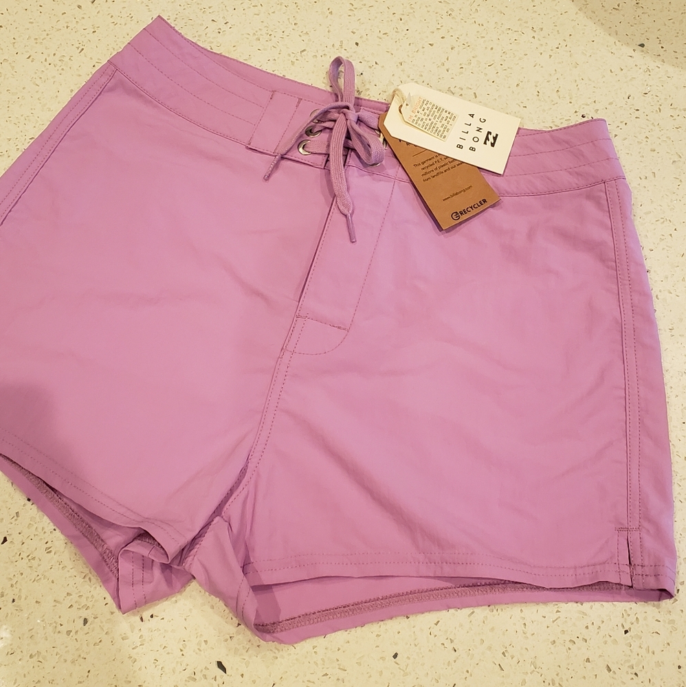 Lavender Billabong Swim/Board Shorts